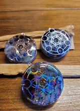 Charger l'image dans la galerie, Pendentif Orgonite - Collection « Axe Céleste »