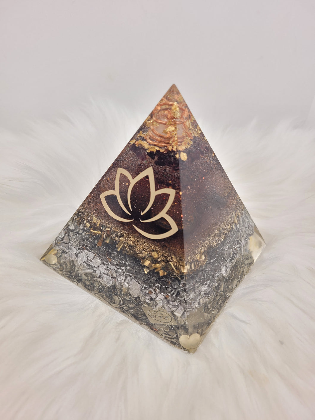 Orgonite 10x10 cm -Bronzite