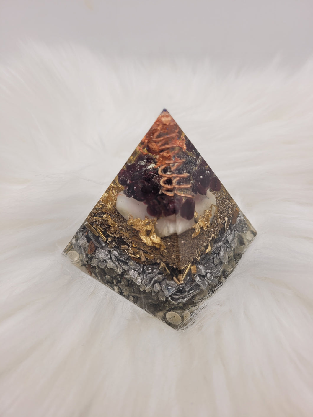 Orgonite 6x6 cm -Chrysoprase