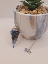 Charger l&#39;image dans la galerie, Pendule Divinatoire Orgonite- Angélite
