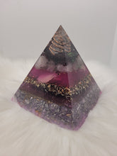 Charger l&#39;image dans la galerie, Orgonite 12X12 cm -Quartz &amp; Jaspe Rose
