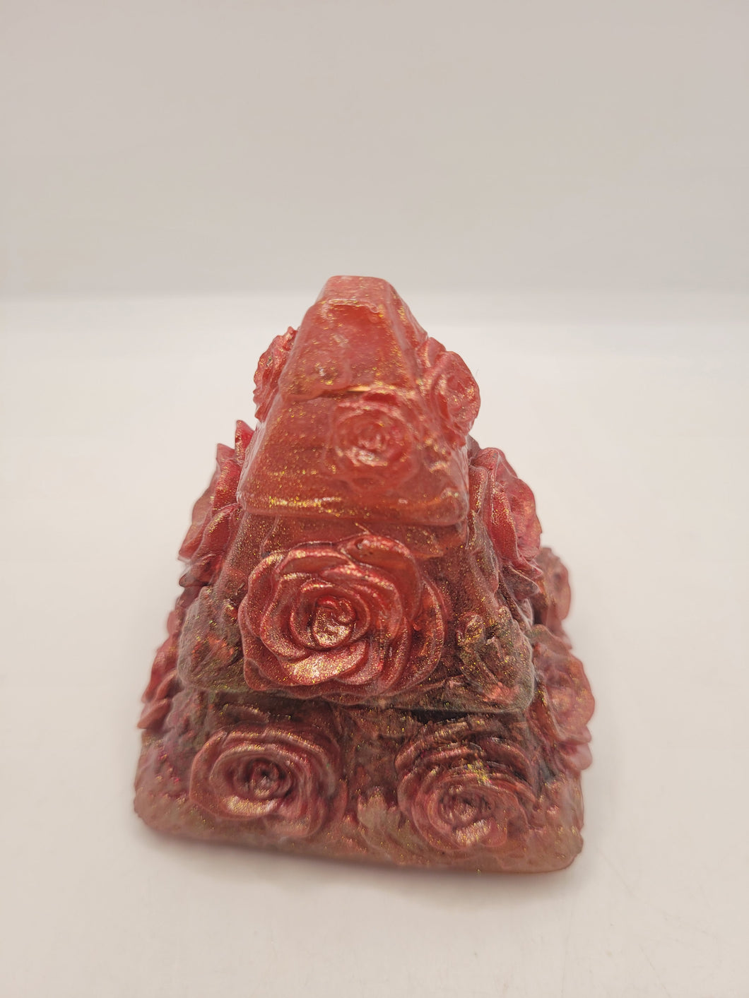 🌹Orgonite Rose 🌹 6x6 cm - Unakite