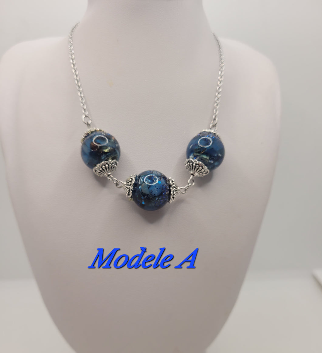 Chic Orgonites collection Élégance -Azur Royale