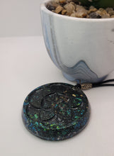 Charger l&#39;image dans la galerie, Symbole Graine de vie - Malachite Azurite
