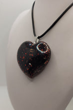 Charger l&#39;image dans la galerie, Pendentif Orgonite Coeur-Tournaline Noire
