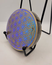 Charger l&#39;image dans la galerie, Plaque de Protection -Quartz clair &amp; fleur de vie
