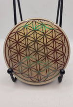 Charger l&#39;image dans la galerie, Plaque de Protection -Quartz clair &amp; fleur de vie
