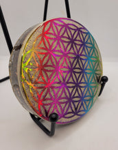 Charger l&#39;image dans la galerie, Plaque de Protection -Quartz clair &amp; fleur de vie
