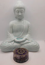 Charger l'image dans la galerie, Orgonite Roue du Dharma -Améthyste Chevron
