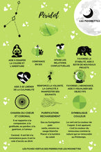 Charger l&#39;image dans la galerie, Symbole Graine de vie - Pyrite &amp; Péridot
