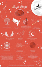 Charger l&#39;image dans la galerie, Symbole Fleur de vie-Jaspe Rouge ou Grenat
