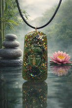 Charger l'image dans la galerie, Pendentif Orgonite Bouddha -Jade Néphrite
