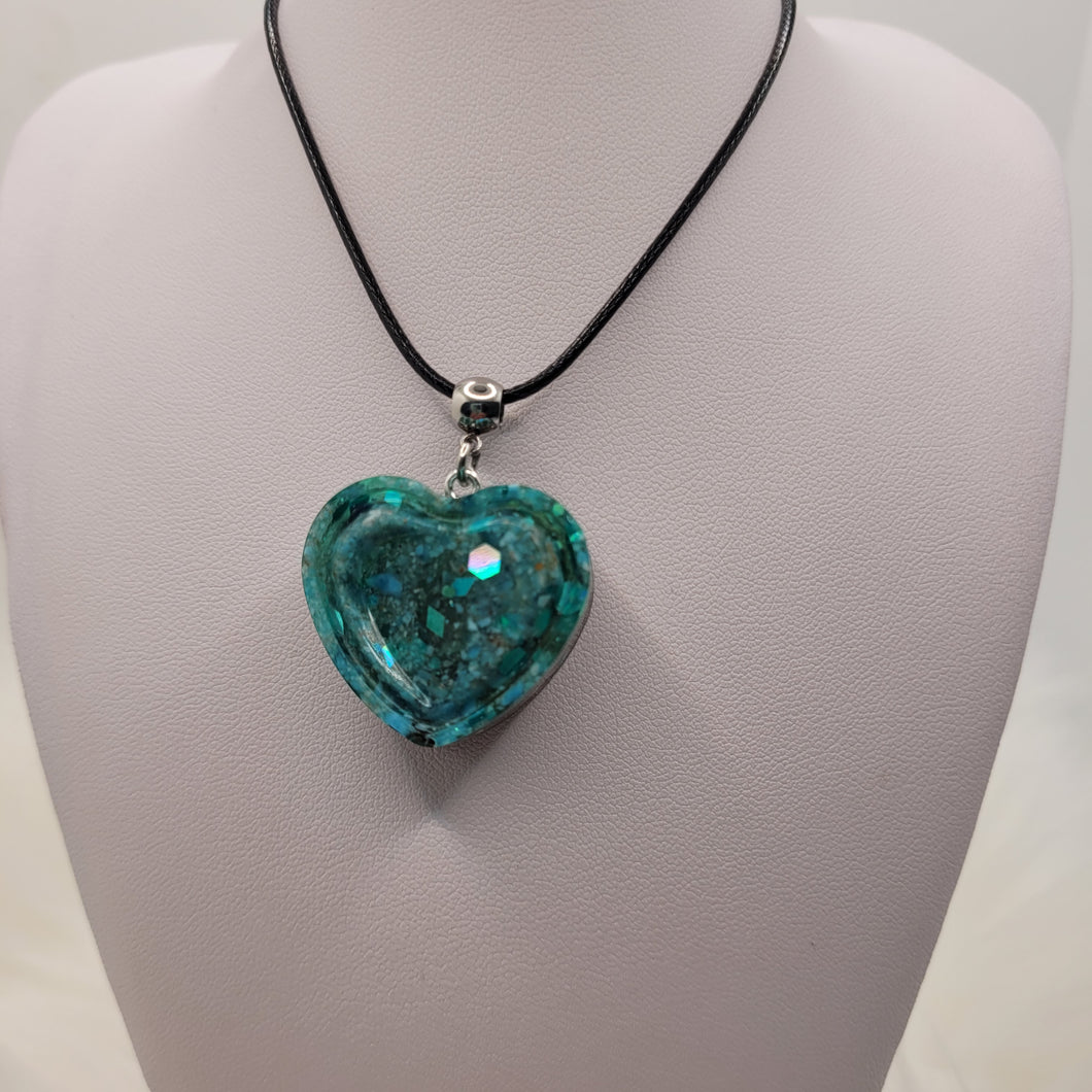 Pendentif Orgonite enfants-Chrysocolle